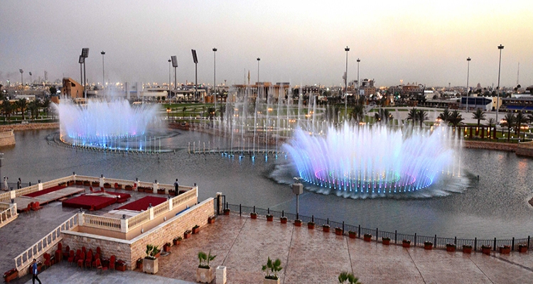 King Abdullah Park Fountain