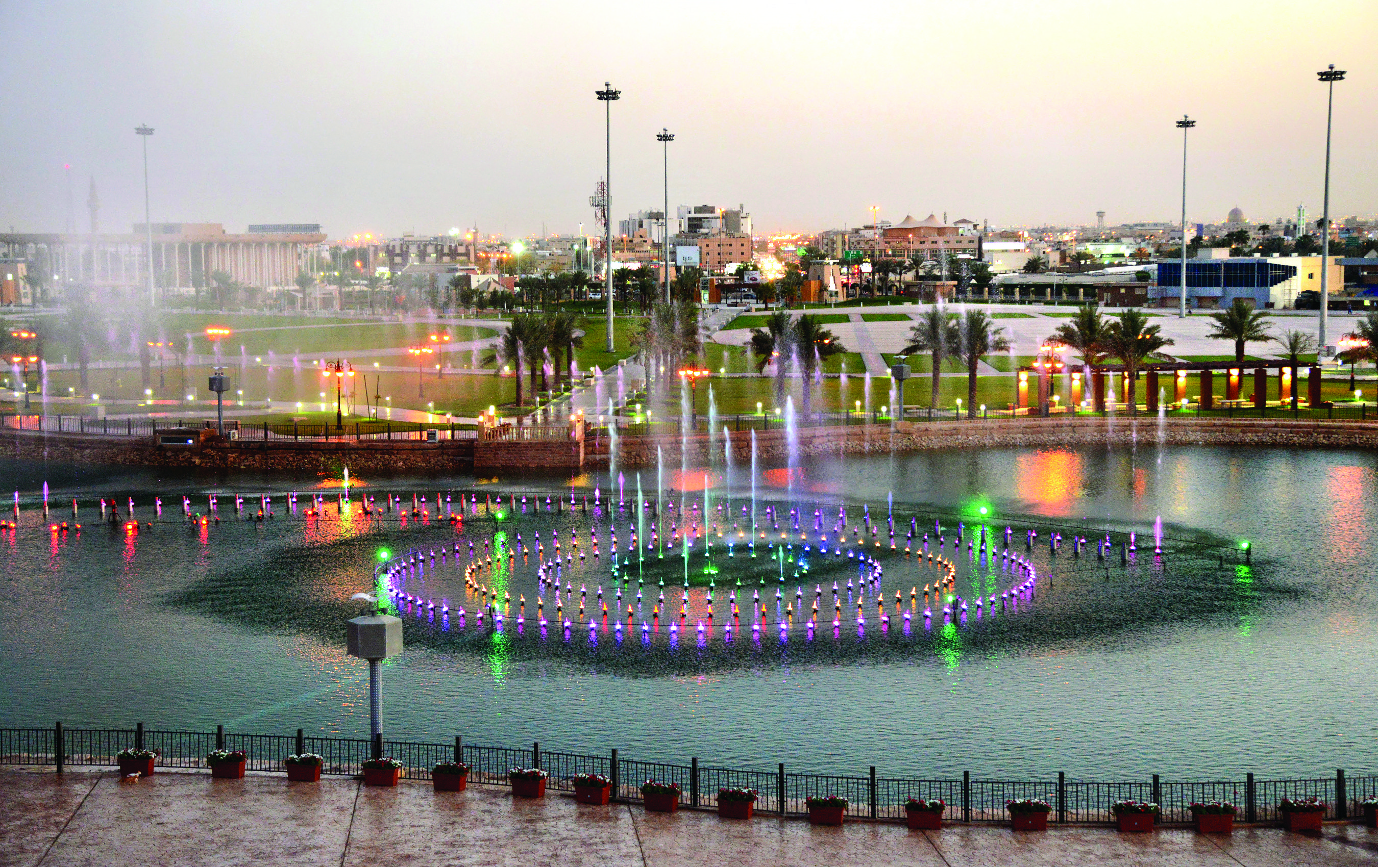 King Abdullah Park Fountain